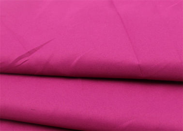 Porcellana Tessuto viscoso di Elastane del poliestere rosa, tessuto arancio durevole di Lycra del poliestere fornitore