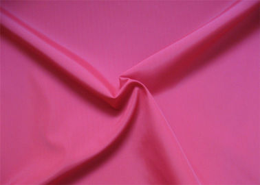 Porcellana Tessuto rosa e rosso del poliestere/poli tessuto del tessuto di seta naturale per abbigliamento fornitore