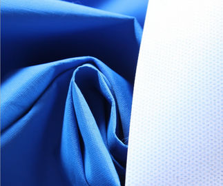 Porcellana Tessuto blu 75 di Taslan del poliestere 196T * 160D, elastam molle del rayon tricottano il tessuto fornitore