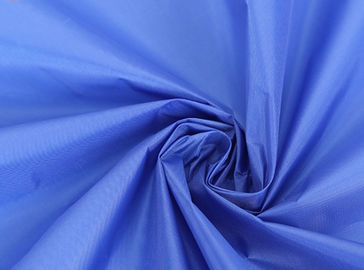 Porcellana poli tessuto leggero e sottile blu del tessuto del taffettà 380T, del poliestere del rivestimento fornitore
