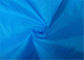Tessuto impermeabile del taffettà blu, tessuto di nylon comodo del taffettà di tatto 70d della mano fornitore