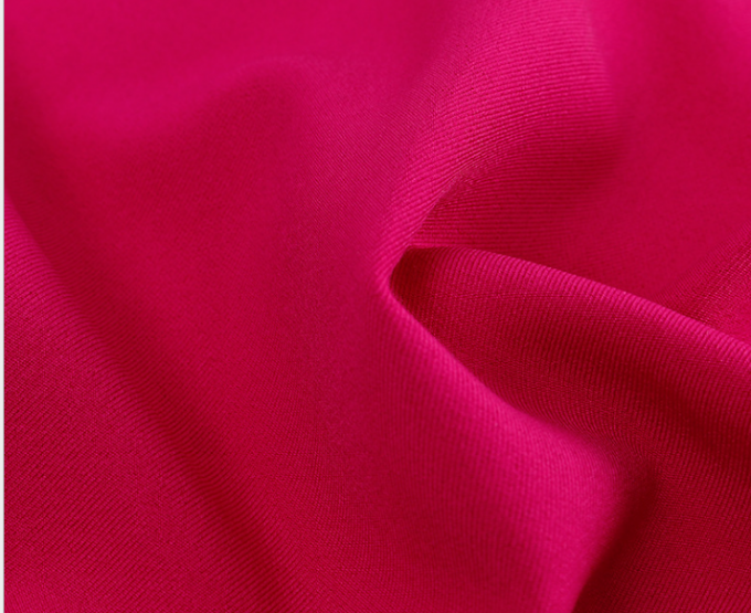 Il filato dell'elastam del nylon 23% di 77% ha tinto il PA/unità di elaborazione del tessuto ricoperti per il panno della borsa